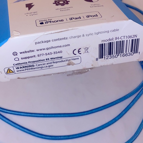 ONLY ONE! Lightning Cable (6 Feet) - Picture 5 of 8